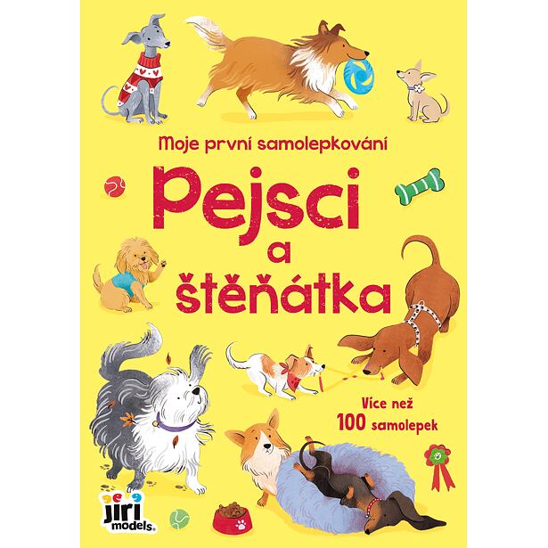Jiri Models Moje prvé samolepkovanie Psíci a šteniatka
