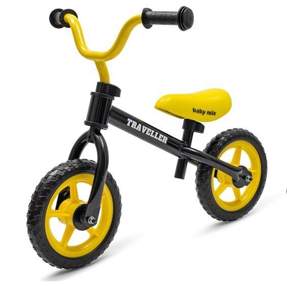 Dětské balanční kolo Baby Mix Traveller černé