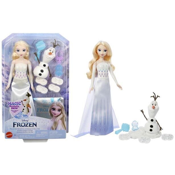 Mattel FROZEN Panenka Elsa a Olaf