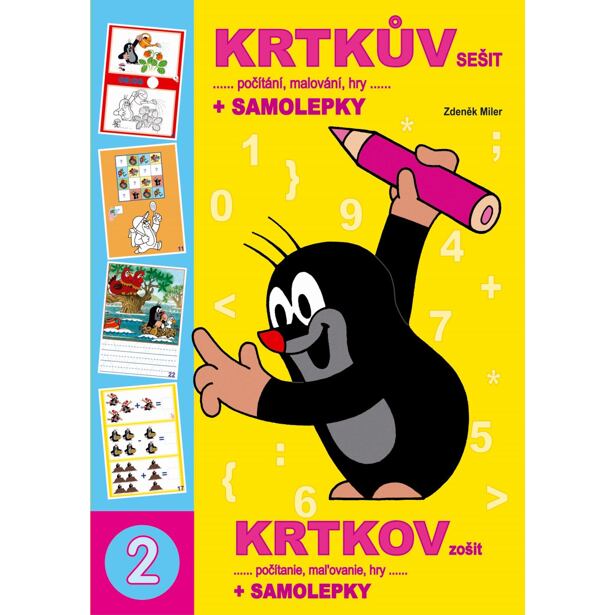Activity book A4 - Krtův sešit