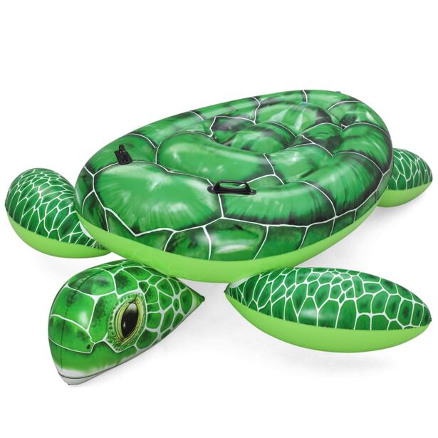 Bestway Nafukovací želva s držadly, 150x145 cm