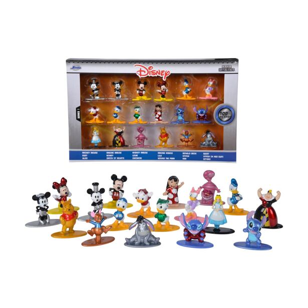 Jada Disney Kovové sběratelské nanofigurky 18 ks, Wave 1