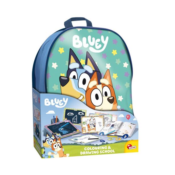 Lisciani BLUEY škola kreslení v batohu