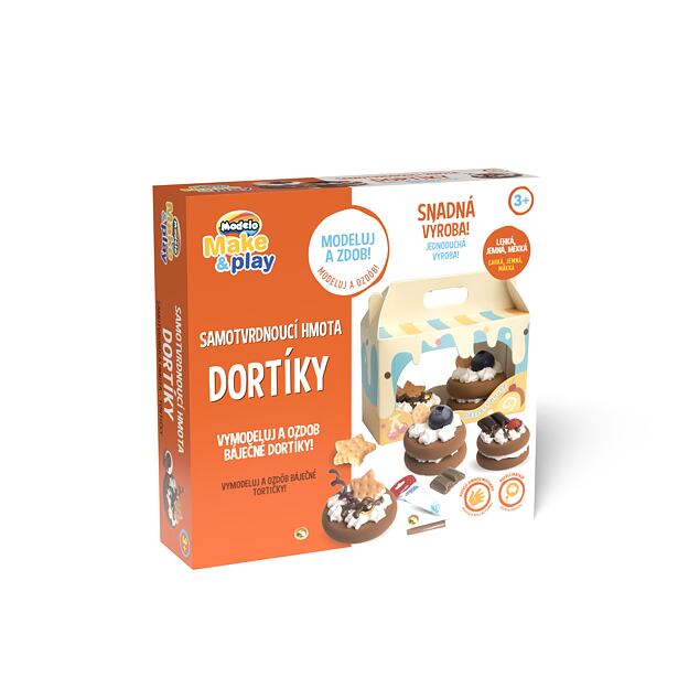 MODELO Samotvrdnoucí hmota - Dortíky