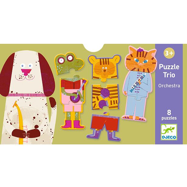 DJECO Trio puzzle Orchestra