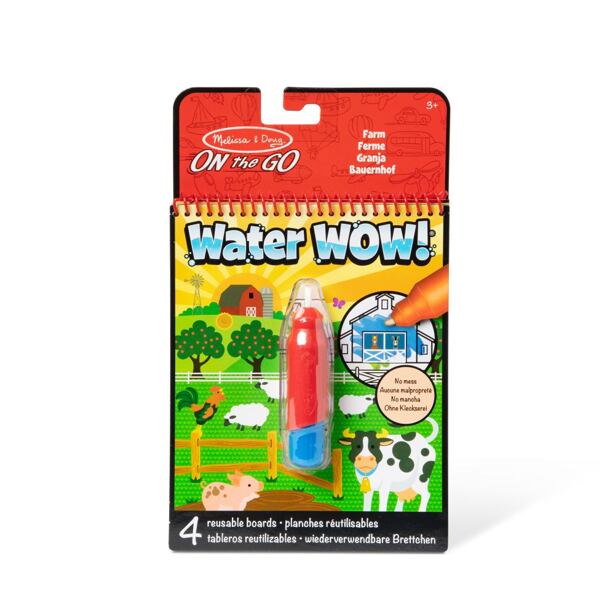 Melissa & Doug Water WOW Kúzlenie vodou - farma