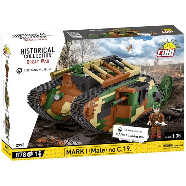 Cobi Tank Great War Mark I, 1:35