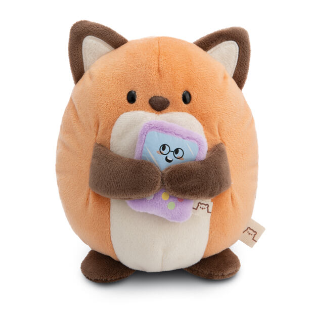 NICI MyMochi Liška Geeks plyš 16cm s videohrou v dárkovém balení