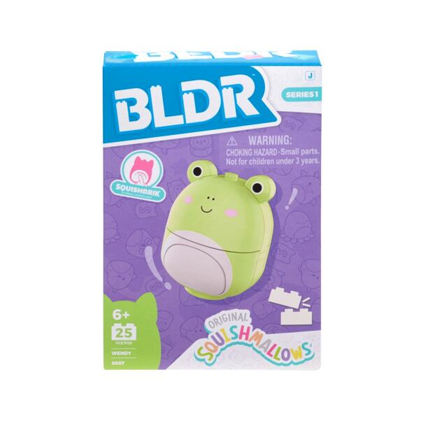 SQUISHMALLOWS Stavebnice BLDR - Žába Wendy