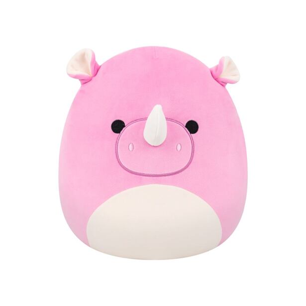 SQUISHMALLOWS Ružový nosorožec - Norma Jean, 30 cm