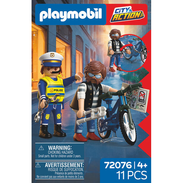 Playmobil Zlodej bicyklov