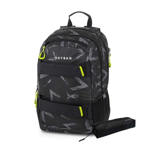 Oxybag Studentský batoh + etue OXY SPORT Abstract