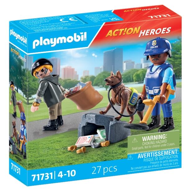 Playmobil Policajné pátranie so psom