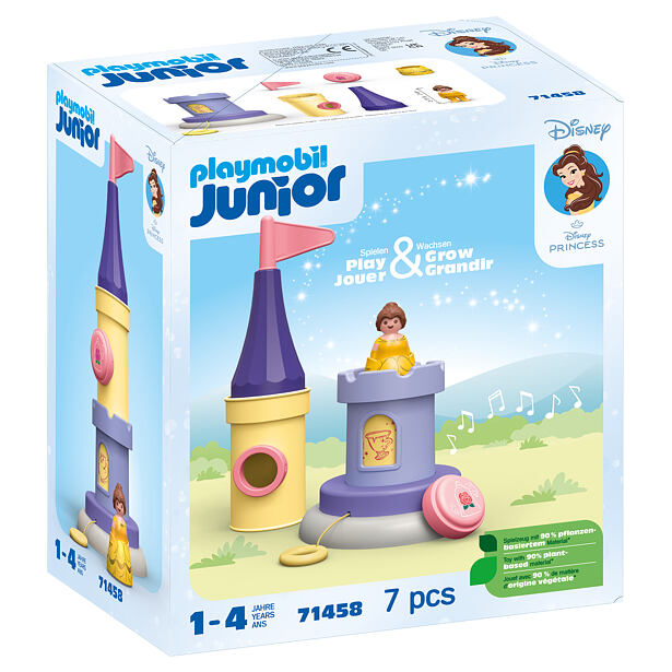 Playmobil Junior & Disney: Krásčina hrací věž s melodií