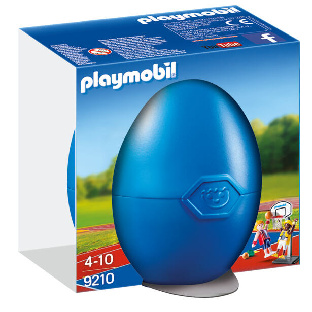 Playmobil Veľkonočné vajcia: Basketbalový duel