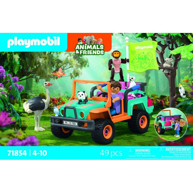 Playmobil buntes Geländeauto
