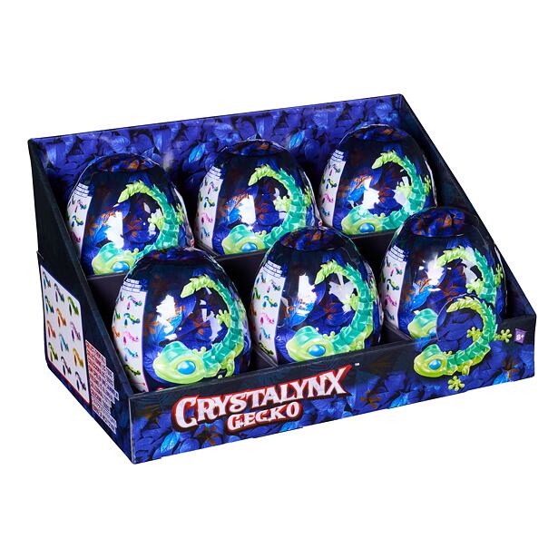 CrystaLynx Ohybný gekón 30 cm