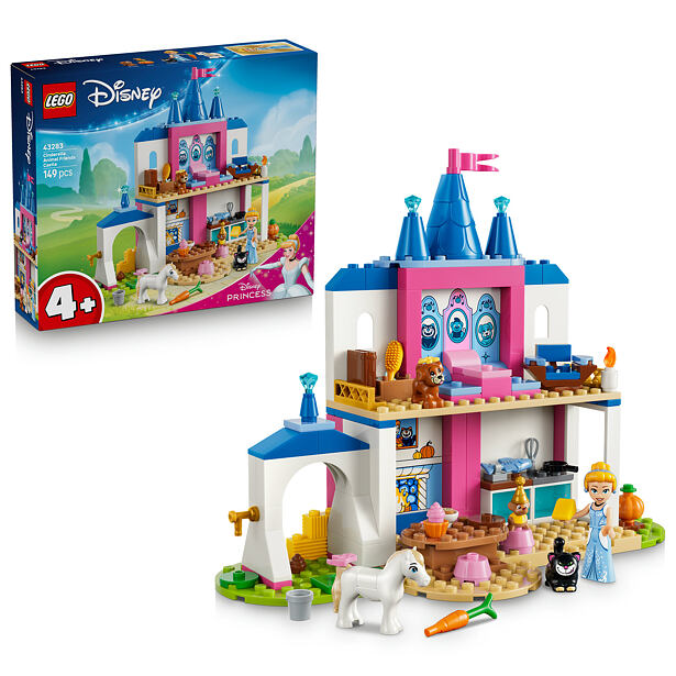 LEGO® │ Disney 43283 Cinderellas Schloss und ihre Tierfreunde
