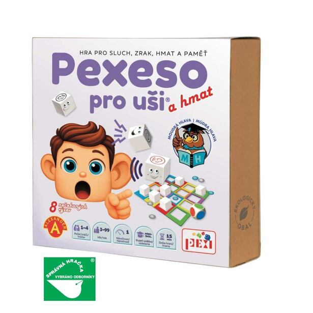 PEXI Pexeso pre uši® a hmat