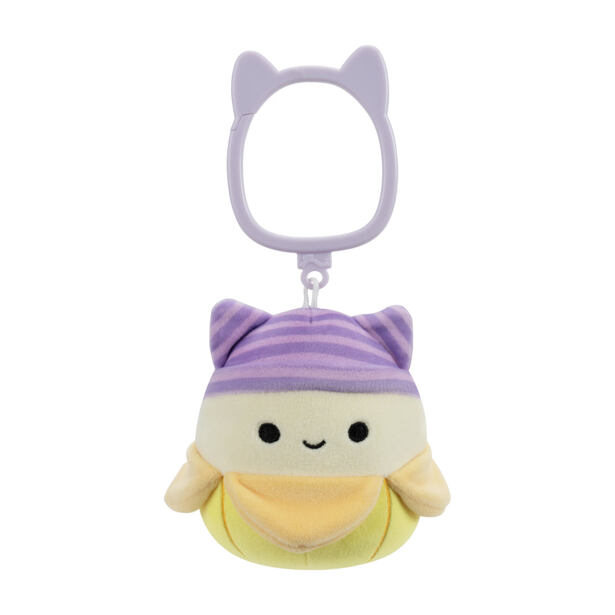 SQUISHMALLOWS Klíčenka Banán s kočičí čepicí - Junie
