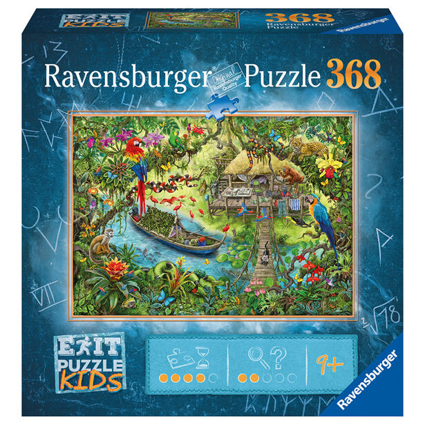 Ravenburger Exit KIDS Puzzle: Džungľa 368 dielikov