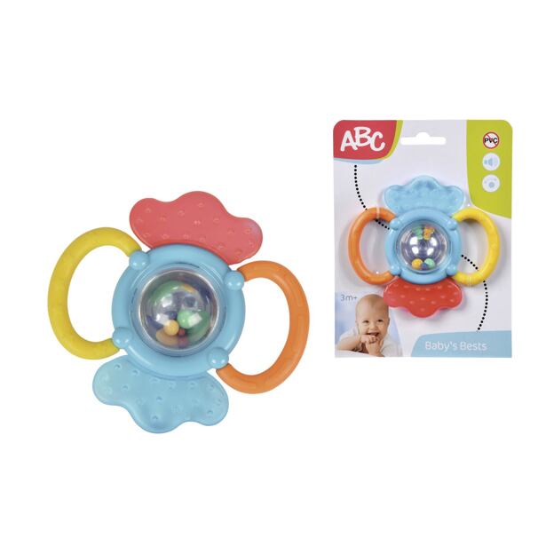 ABC Hrkálka a hryzátko v jednom, 12cm