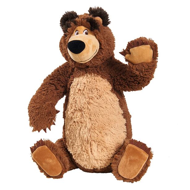 Simba Máša a medveď Set Míša plyšový 43cm a bábika Máša 23cm