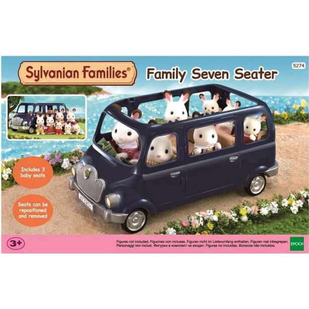 Sylvanian Families Familienauto blau