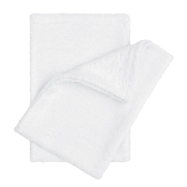 T-tomi Bambusové žínky - rukavice, white / bílá 