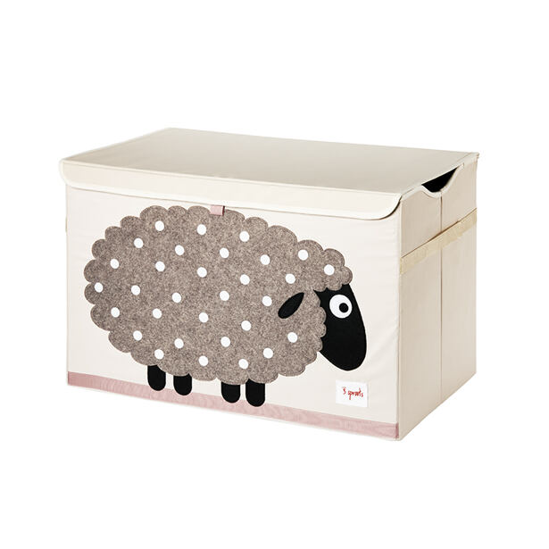 3 SPROUTS Truhla na hračky Sheep Beige