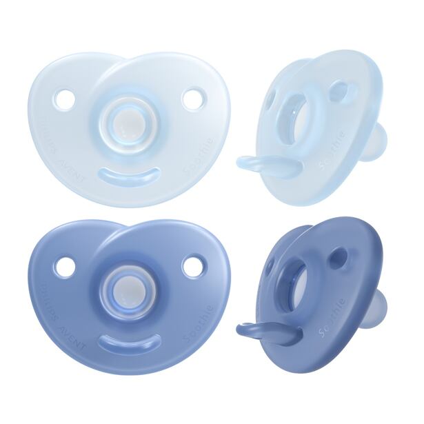 Philips AVENT Cumlík Soothie 0-6m chlapec, 2 ks