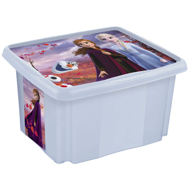 Úložný box s vekom veľký Frozen 45l
