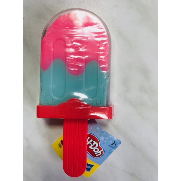 Play-Doh modelína jako zmrzlina - nanuk růžovo zelený