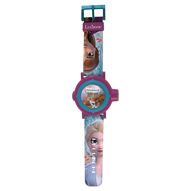 Lexibook Digitálne premietacie hodinky Disney Frozen s 20 obrázkami