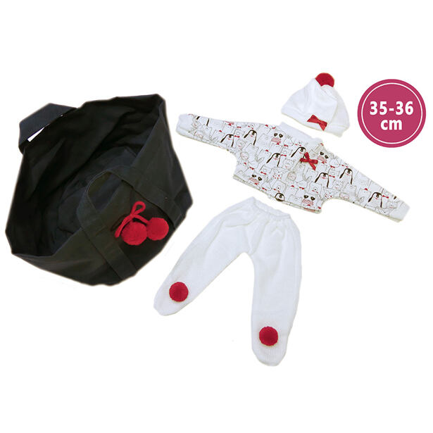 Llorens M635-54 oblečenie pre bábiku bábätko NEW BORN veľkosti 35-36 cm