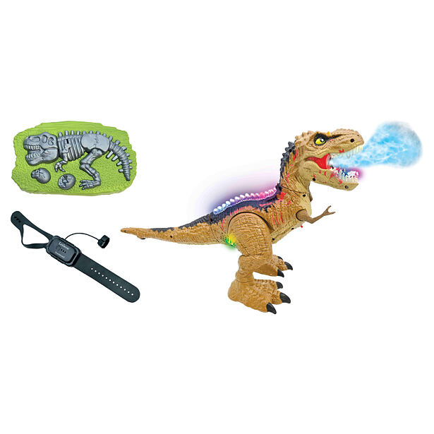 Lexibook RC T-rex so zvukovými a svetelnými efektmi a ovládaním gestami