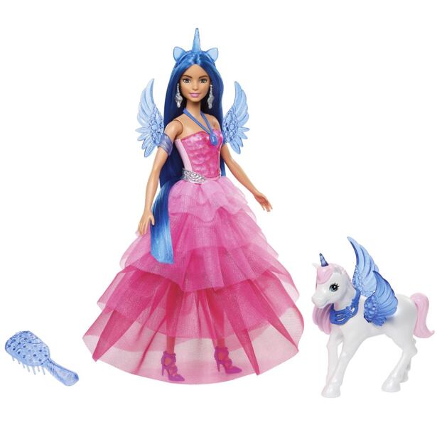 Mattel Barbie Bábika 65. výročie Zafírový okrídlený jednorožec