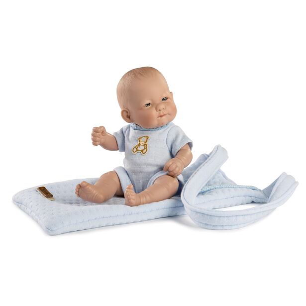 Guca NEW BORN CHLAPČEK realistická bábika bábätko s celovinylovým telom 25 cm