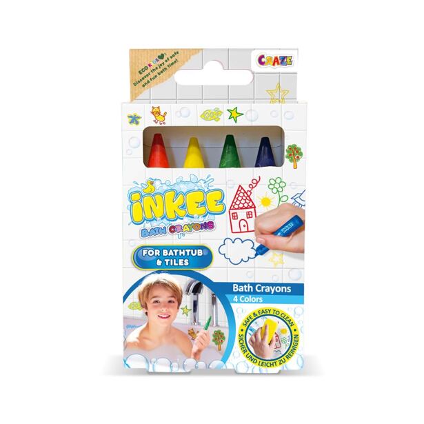 INKEE Farebné pastelky do vane
