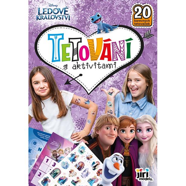 Jiri Models Tetovanie s aktivitami Ľadové kráľovstvo