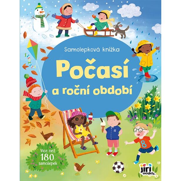 Jiri Models Samolepková knižka Počasie a ročné obdobia