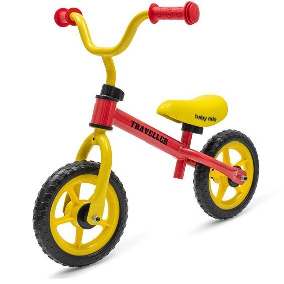 Dětské balanční kolo Baby Mix Traveller červené