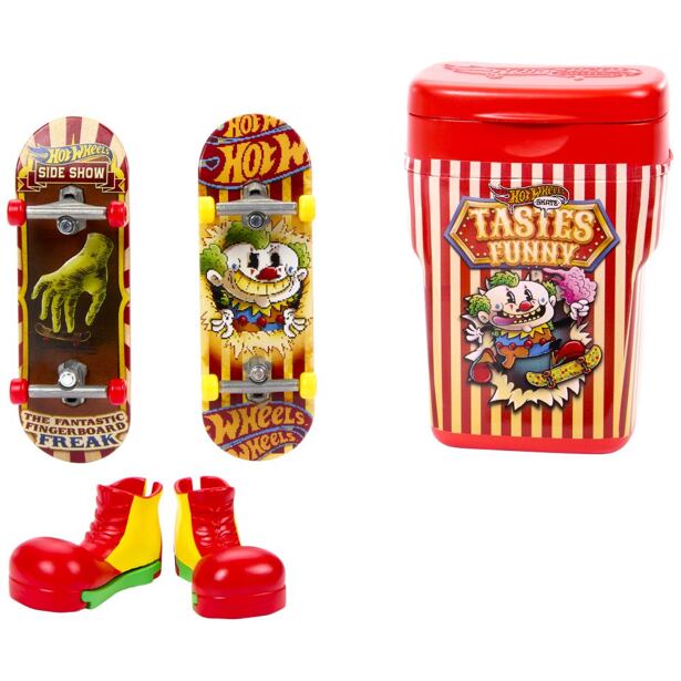 Mattel Hot Wheels SKATES 2ks Fingerboard a boty, více druhů