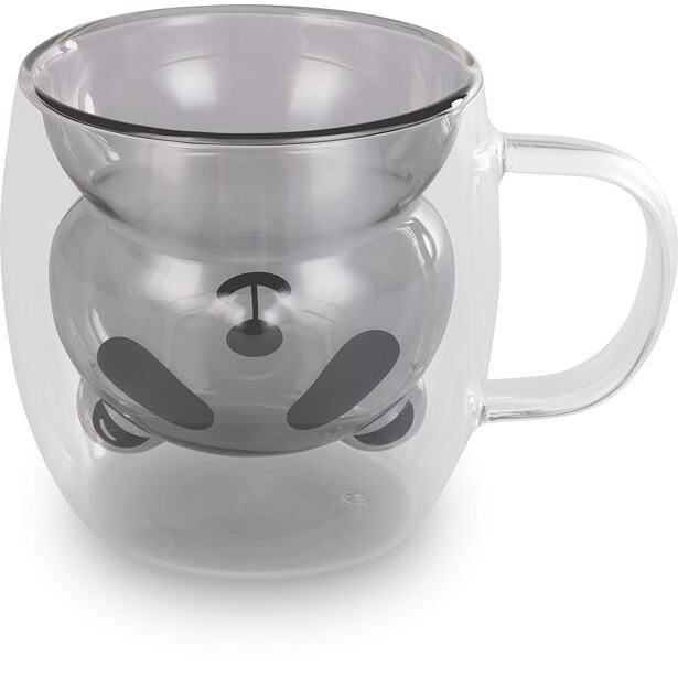 LAMART VASO Set 2ks bear hrneček černý 250ml