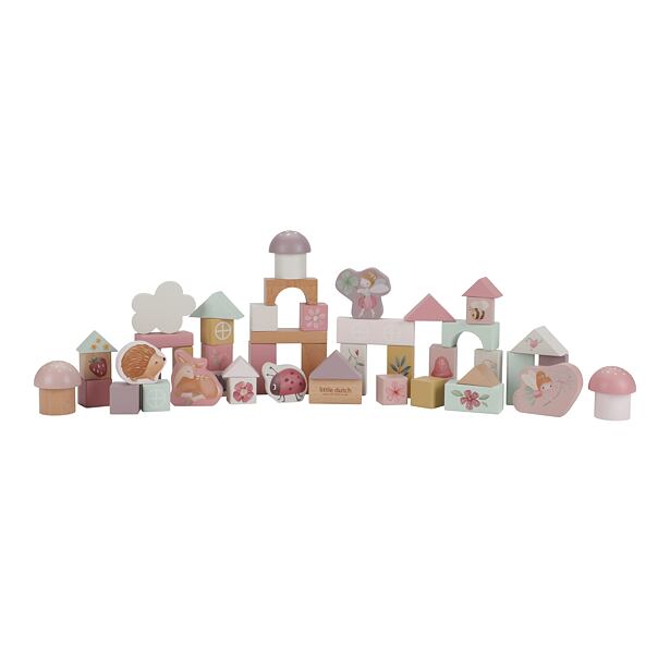 Little Dutch Kocky drevené 50 ks v tube Fairy Garden