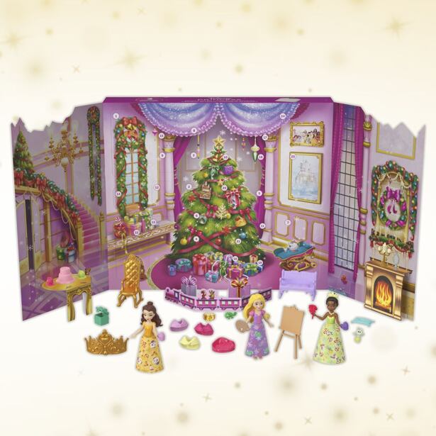 Mattel Disney Princess Malá bábika Adventný kalendár 2025