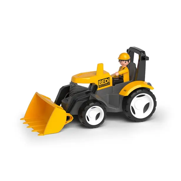 Efko Igráček ECO MultiGO Žltý traktor s radlicou, figúrka Igráček