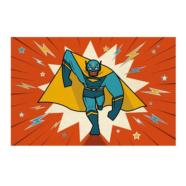 DJECO Pozvánky na oslavu Superhero