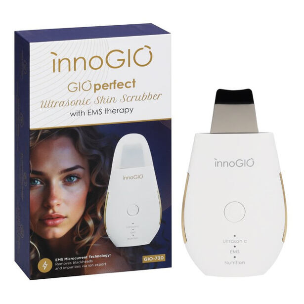 innoGIO GIOperfect Ultraschallspatel zur Hautreinigung mit EMS-Therapie GIO-730