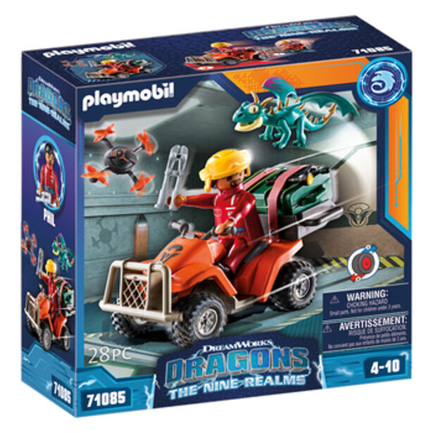Playmobil Dragons: Nine Realms - Icaris Quad & Phil